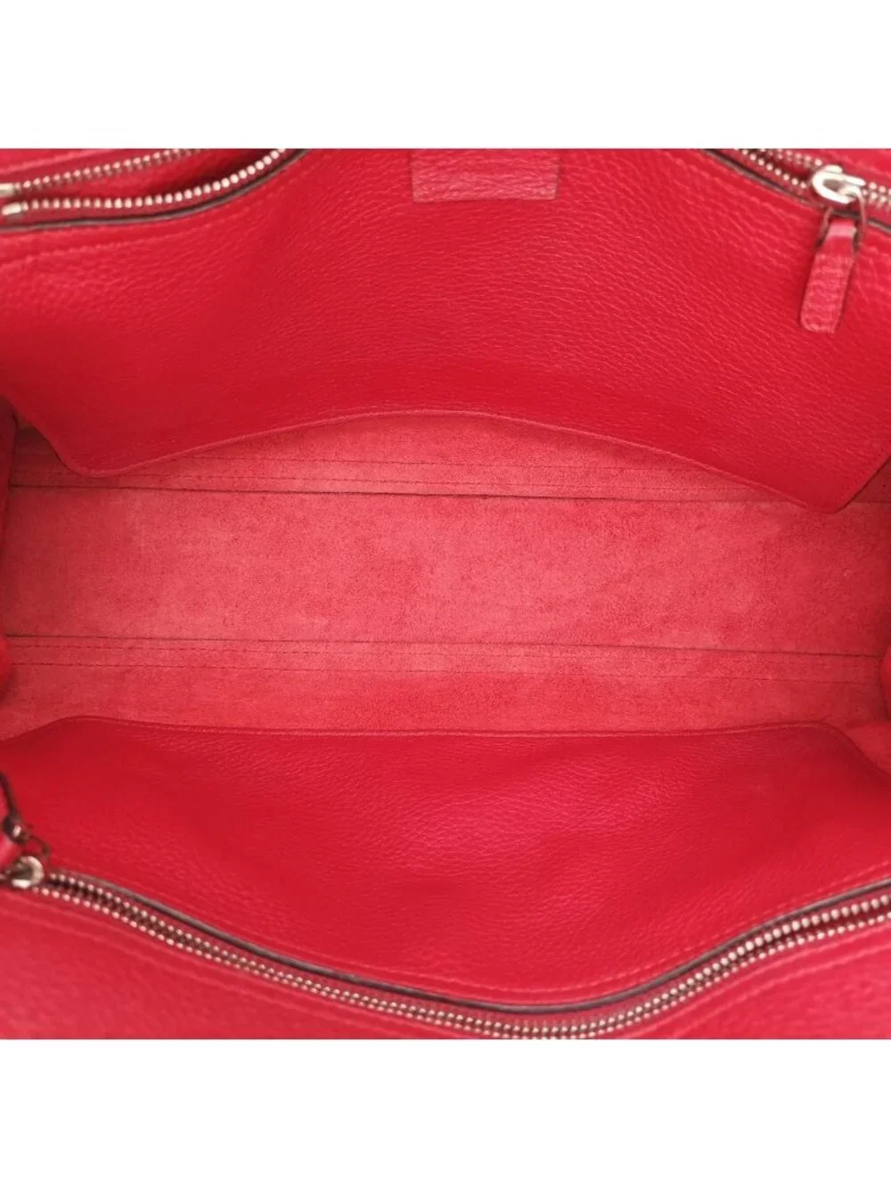 Gucci New Jackie Red Leather Shoulder Bag